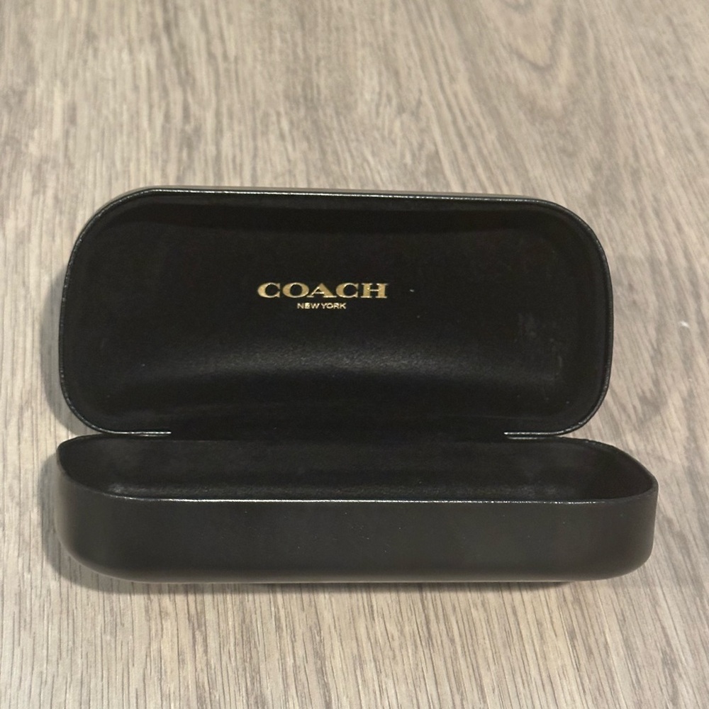 Coach Black Eyewear Case